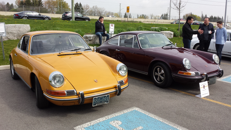 Illustration for article titled Porsches in Oakville. 2017 C&C, with great spectator cars!
